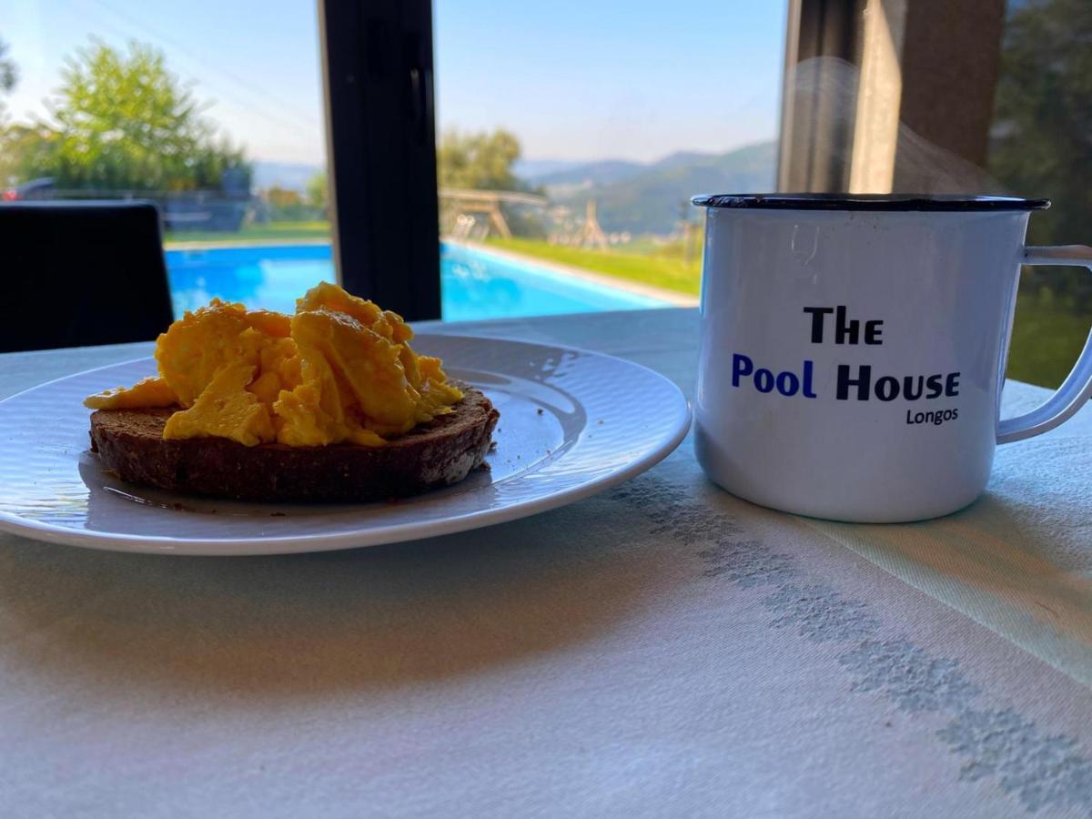 The Pool House Villa Longos Bagian luar foto
